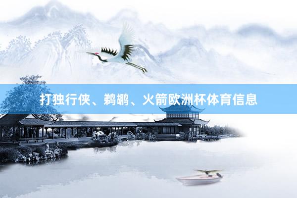 打独行侠、鹈鹕、火箭欧洲杯体育信息