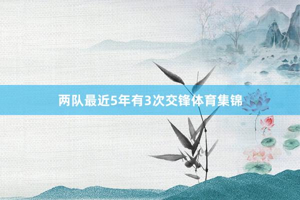 两队最近5年有3次交锋体育集锦