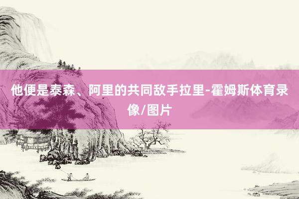 他便是泰森、阿里的共同敌手拉里-霍姆斯体育录像/图片
