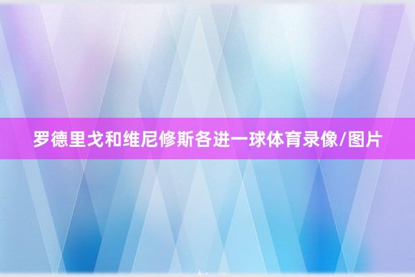 罗德里戈和维尼修斯各进一球体育录像/图片