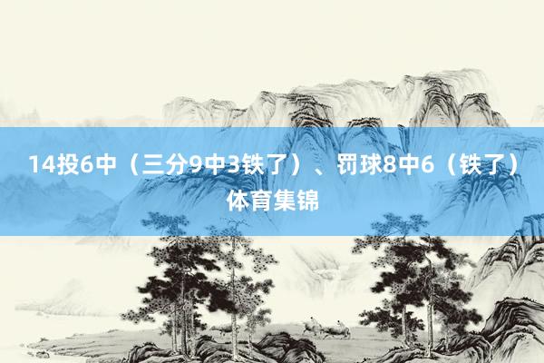 14投6中(三分9中3铁了)、罚球8中6(铁了)体育集锦