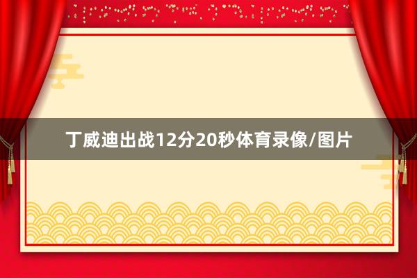 丁威迪出战12分20秒体育录像/图片