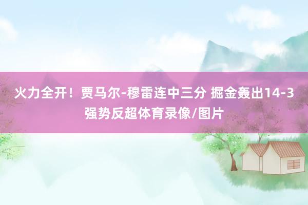 火力全开！贾马尔-穆雷连中三分 掘金轰出14-3强势反超体育录像/图片