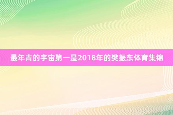 最年青的宇宙第一是2018年的樊振东体育集锦