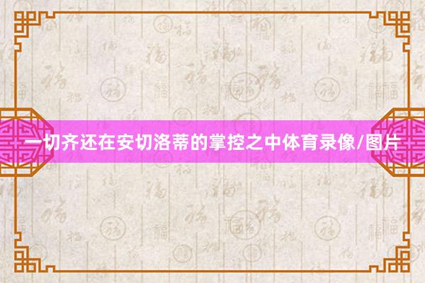 一切齐还在安切洛蒂的掌控之中体育录像/图片