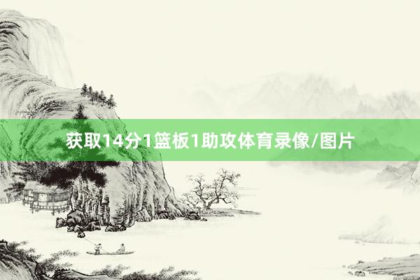获取14分1篮板1助攻体育录像/图片