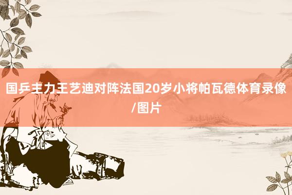 国乒主力王艺迪对阵法国20岁小将帕瓦德体育录像/图片