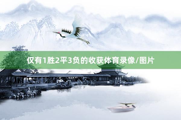 仅有1胜2平3负的收获体育录像/图片