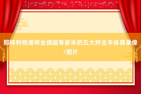 那样利物浦将坐拥超等豪华的五大抨击手体育录像/图片