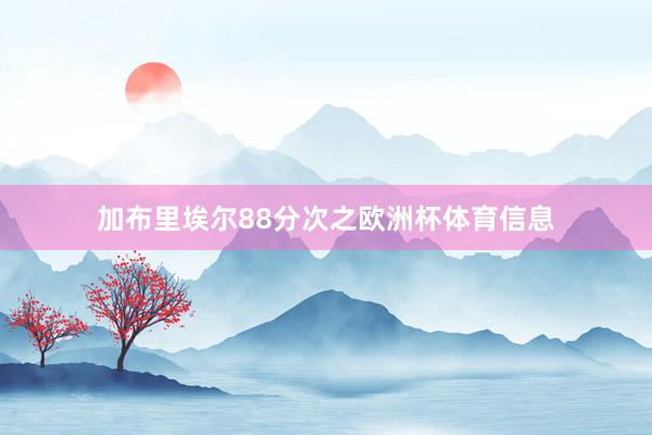 加布里埃尔88分次之欧洲杯体育信息