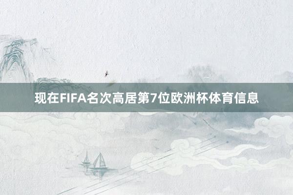 现在FIFA名次高居第7位欧洲杯体育信息